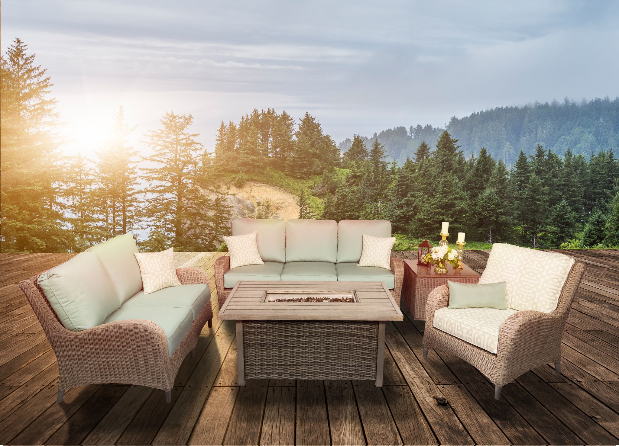 SUMMERSET CASUAL - ADVERTISING PHOTOGRAPHY OF FURNITURE IN STUDI